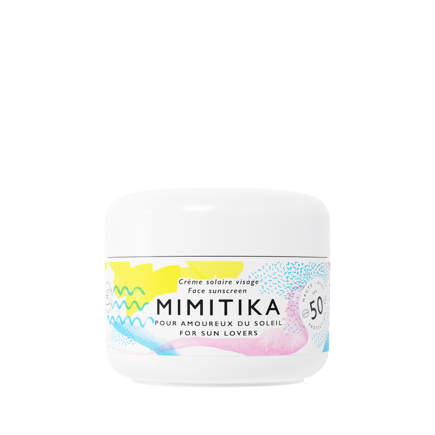 MIMITIKA Apsauginis kremas nuo saulės SPF50