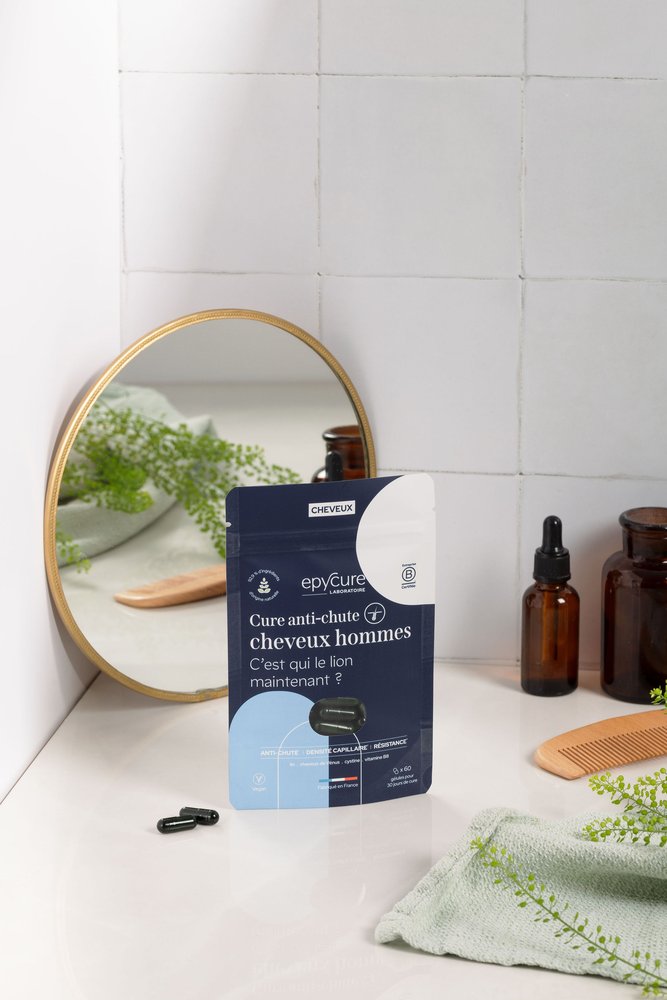 EPYCURE Anti-Hair Loss Cure Maisto papildas kovai su plaukų slinkimu vyrams