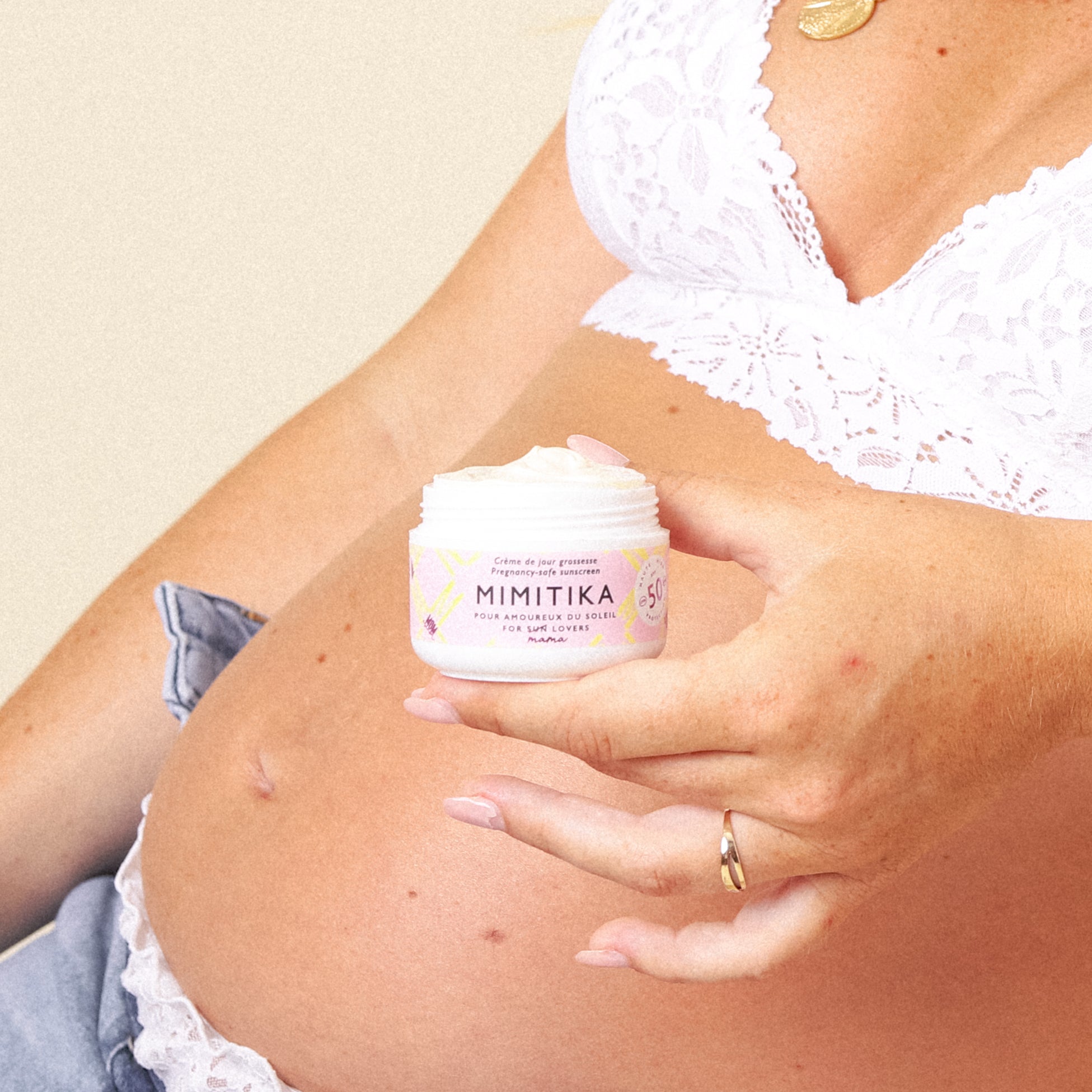 MIMITIKA Apsauginis kremas nuo saulės SPF50 MAMOMS