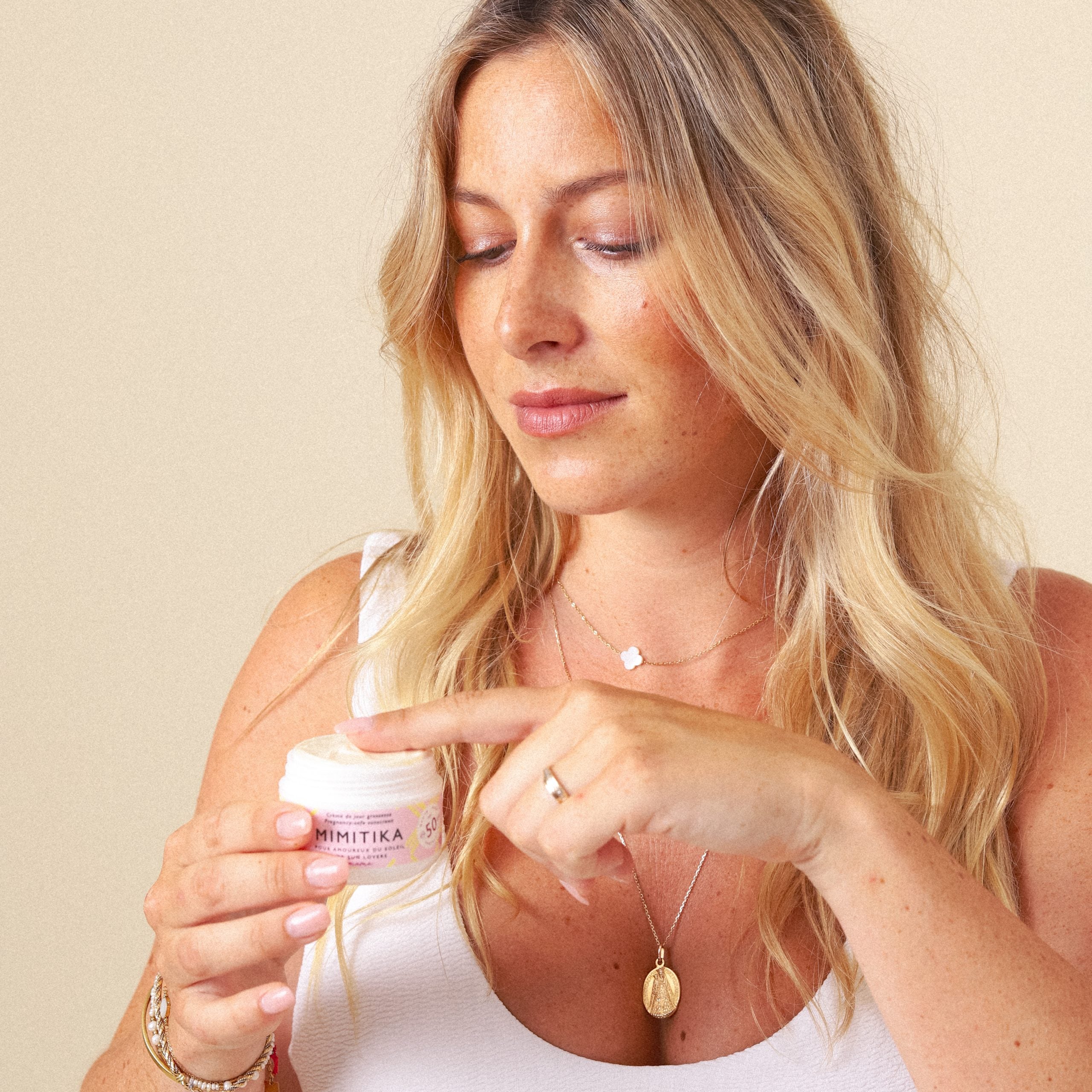 MIMITIKA Apsauginis kremas nuo saulės SPF50 MAMOMS