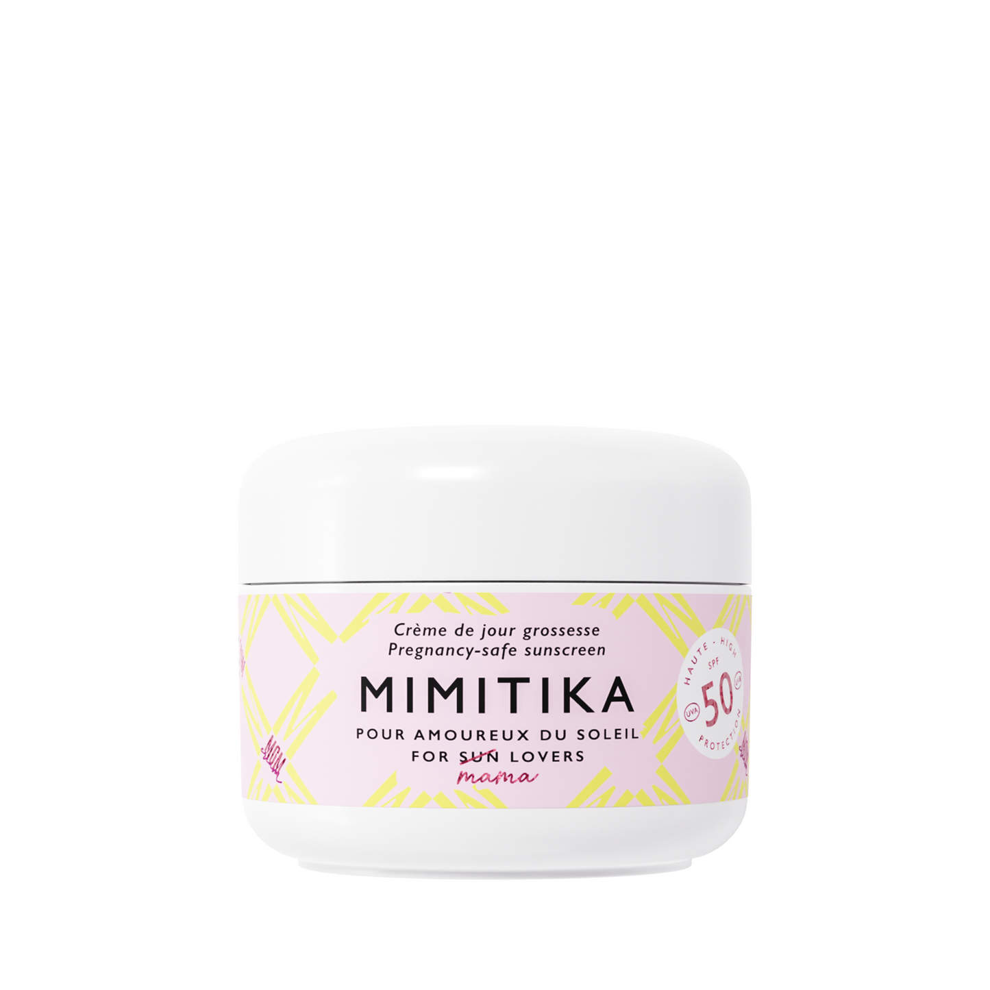 MIMITIKA Apsauginis kremas nuo saulės SPF50 MAMOMS