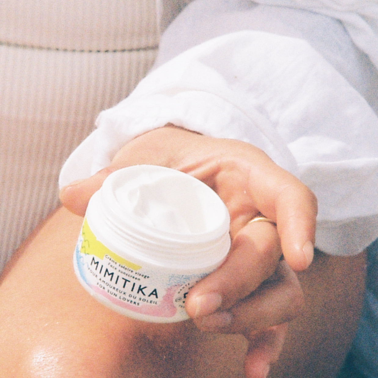 MIMITIKA Apsauginis kremas nuo saulės SPF50