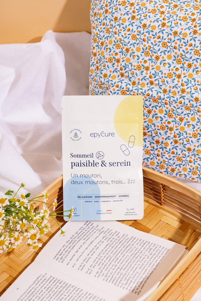 EPYCURE Deep Sleep Cure Maisto papildas miego kokybės gerinimui