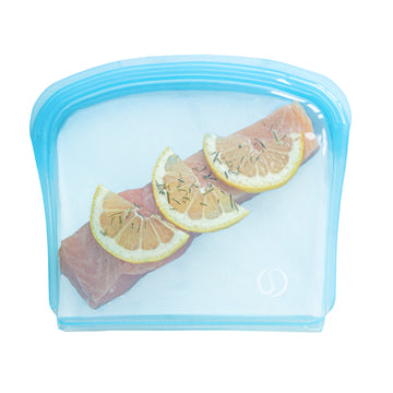 Daugkartinio naudojimo silikoninis maišelis 800 ml