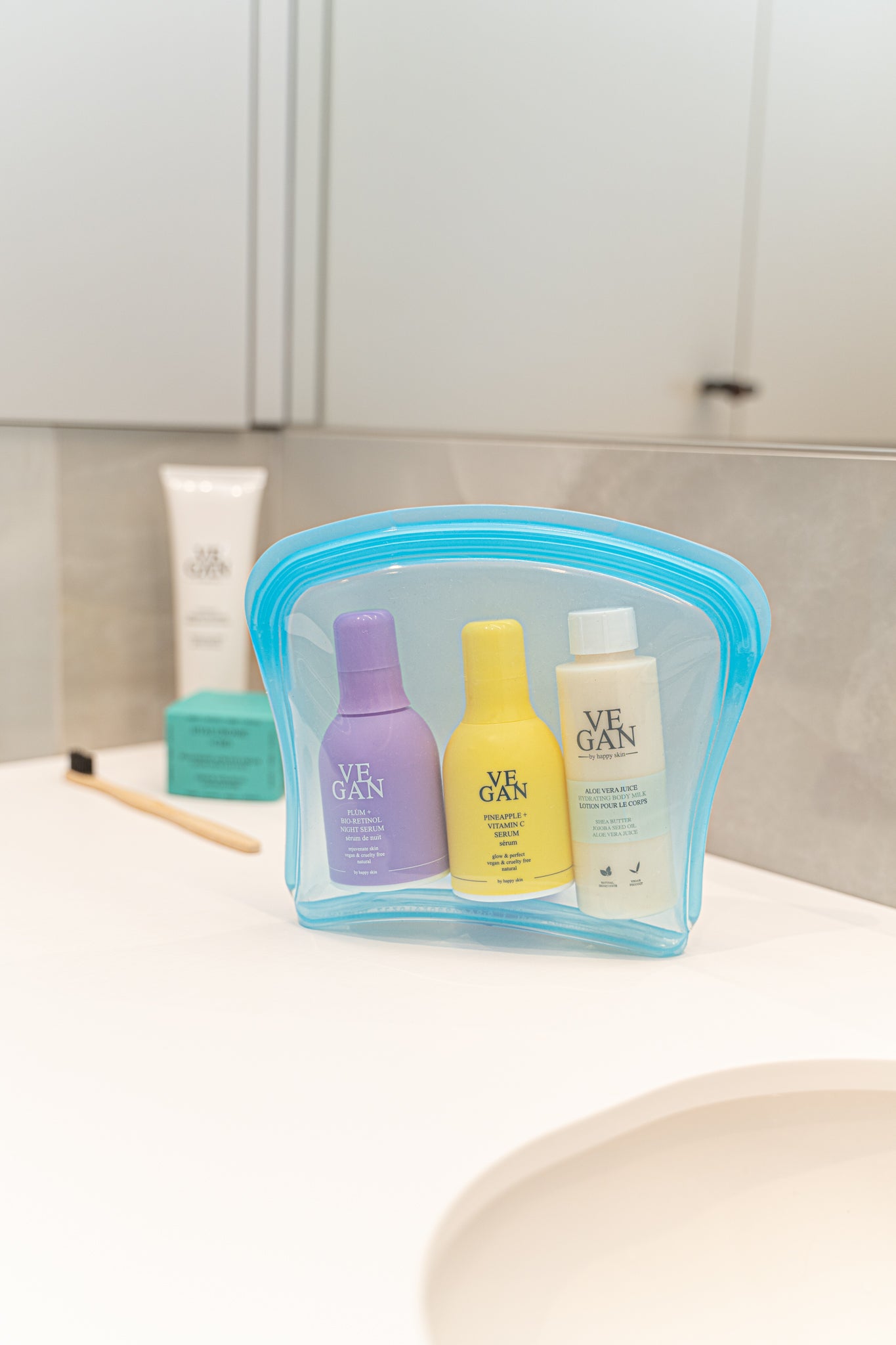 Daugkartinio naudojimo silikoninis maišelis 800 ml