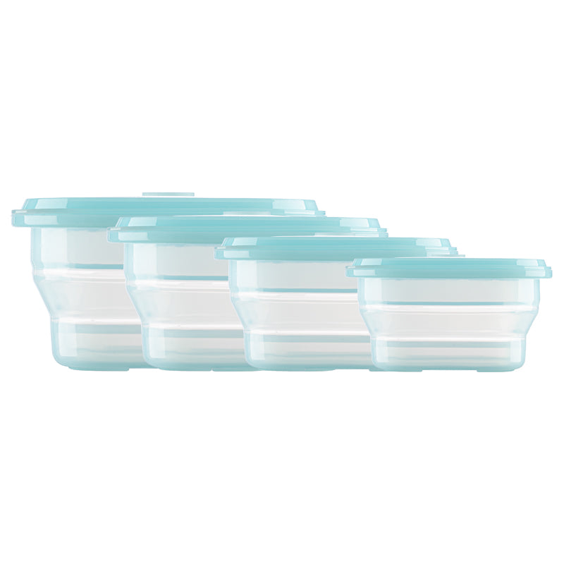 Sulankstoma silikoninė maisto dėžutė 400 ml