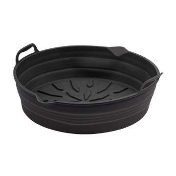 Baking dish for hot air fryer - round