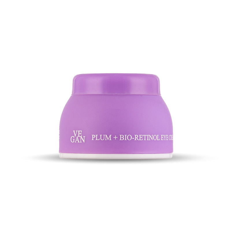 VEGAN Plum + Bio-Retinol Eye Cream Paakių kremas
