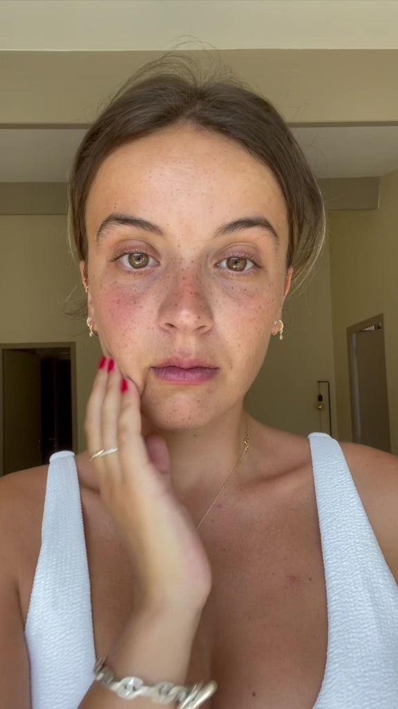 MIMITIKA savaiminio įdegio veido kremas